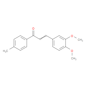 3-(3,4-Dimethoxyphenyl)-1-(4-methylphenyl)-2-propen-1-one