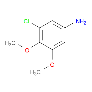 3-Chloro-4,5-dimethoxybenzenamine