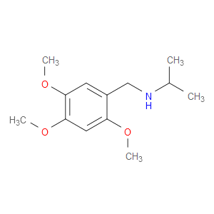 2,4,5-Trimethoxy-N-(1-methylethyl)benzenemethanamine