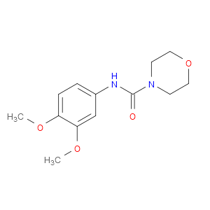 N-(3,4-Dimethoxyphenyl)-4-morpholinecarboxamide