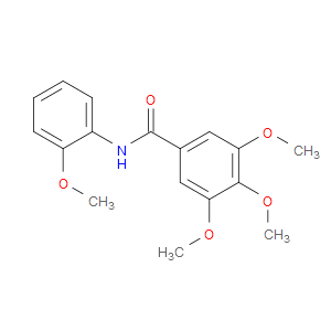 3,4,5-Trimethoxy-N-(2-methoxyphenyl)benzamide