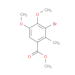 Benzoic acid, 3-bromo-4,5-dimethoxy-2-methyl-, methyl ester