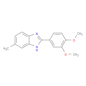 2-(3,4-Dimethoxyphenyl)-6-methyl-1H-benzimidazole