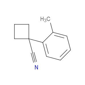 1-(o-tolyl)cyclobutanecarbonitrile