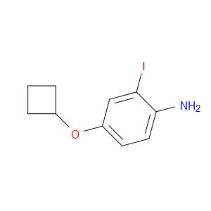 4-cyclobutoxy-2-iodoaniline