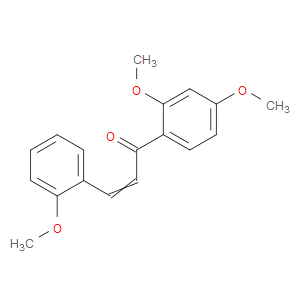 1-(2,4-Dimethoxyphenyl)-3-(2-methoxyphenyl)-2-propen-1-one