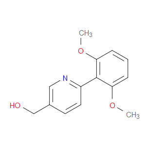 6-(2,6-Dimethoxyphenyl)-3-pyridinemethanol