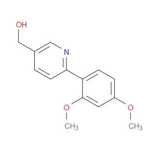 6-(2,4-Dimethoxyphenyl)-3-pyridinemethanol