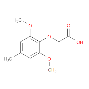 Acetic acid, 2-(2,6-dimethoxy-4-methylphenoxy)-