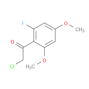 2-Chloro-1-(2-fluoro-4,6-dimethoxyphenyl)ethanone