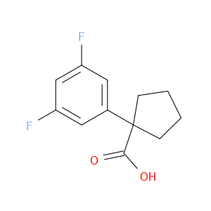 1-(3,5-Difluorophenyl)cyclopentanecarboxylic acid