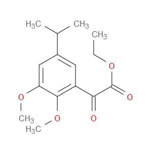 ethyl 2-(5-isopropyl-2,3-dimethoxyphenyl)-2-oxoacetate