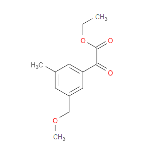 ethyl 2-(3-(methoxymethyl)-5-methylphenyl)-2-oxoacetate