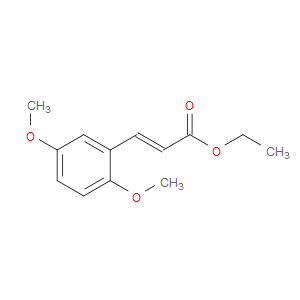Ethyl (2E)-3-(2,5-dimethoxyphenyl)-2-propenoate