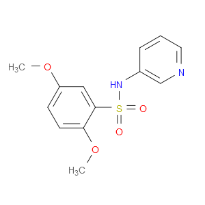 2,5-Dimethoxy-N-3-pyridinylbenzenesulfonamide