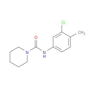 N-(3-Chloro-4-methylphenyl)-1-piperidinecarboxamide