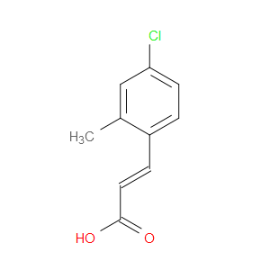 2-Propenoic acid, 3-(4-chloro-2-methylphenyl)-, (E)-