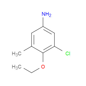 3-Chloro-4-ethoxy-5-methylbenzenamine