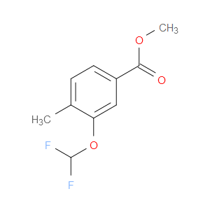 methyl 3-(difluoromethoxy)-4-methylbenzoate