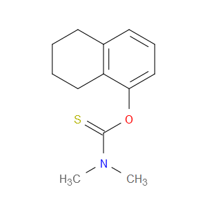 O-(5,6,7,8-Tetrahydro-1-naphthalenyl) N,N-dimethylcarbamothioate