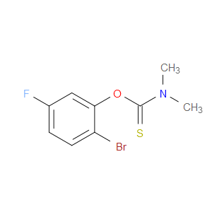 O-(2-Bromo-5-fluorophenyl) N,N-dimethylcarbamothioate
