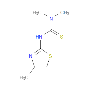 N,N-Dimethyl-N'-(4-methyl-2-thiazolyl)thiourea