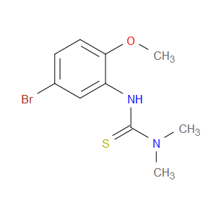 N'-(5-Bromo-2-methoxyphenyl)-N,N-dimethylthiourea
