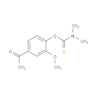 O-(4-Acetyl-2-methoxyphenyl) N,N-dimethylcarbamothioate