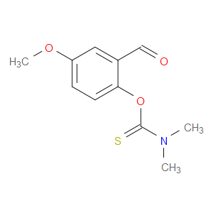 O-(2-Formyl-4-methoxyphenyl) N,N-dimethylcarbamothioate