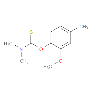 O-(2-Methoxy-4-methylphenyl) N,N-dimethylcarbamothioate