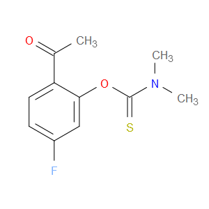O-(2-Acetyl-5-fluorophenyl) N,N-dimethylcarbamothioate
