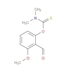 O-(2-Formyl-3-methoxyphenyl) N,N-dimethylcarbamothioate