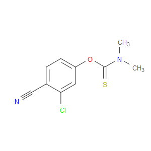 O-(3-Chloro-4-cyanophenyl) N,N-dimethylcarbamothioate