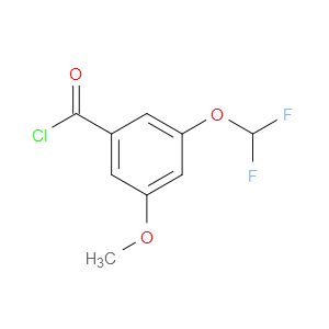 3-(difluoromethoxy)-5-methoxybenzoyl chloride