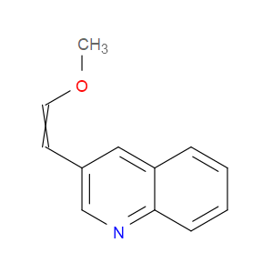3-(2-Methoxyethenyl)quinoline