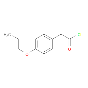 4-Propoxybenzeneacetyl chloride