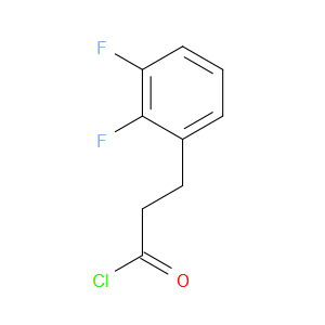 2,3-Difluorobenzenepropanoyl chloride