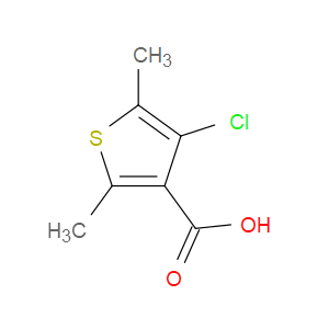 4-chloro-2,5-dimethylthiophene-3-carboxylic acid