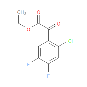 ethyl 2-(2-chloro-4,5-difluorophenyl)-2-oxoacetate