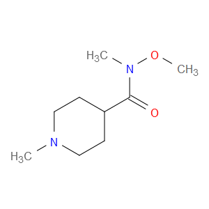 N-methoxy-N,1-dimethylpiperidine-4-carboxamide