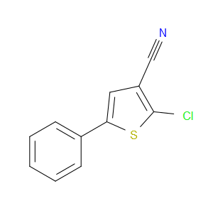 2-chloro-5-phenylthiophene-3-carbonitrile