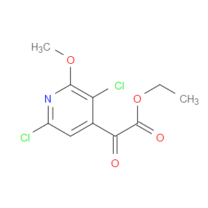 ethyl 2-(3,6-dichloro-2-methoxypyridin-4-yl)-2-oxoacetate