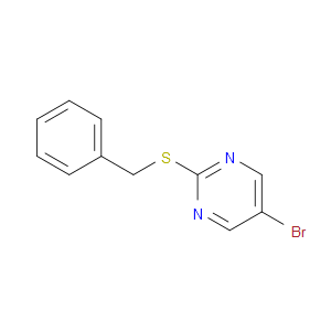 2-(benzylthio)-5-bromopyrimidine