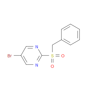 2-(benzylsulfonyl)-5-bromopyrimidine