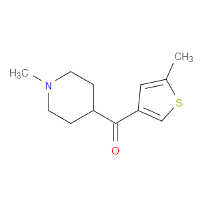 (1-Methyl-4-piperidinyl)(5-methyl-3-thienyl)methanone