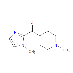 (1-Methyl-1H-imidazol-2-yl)(1-methyl-4-piperidinyl)methanone