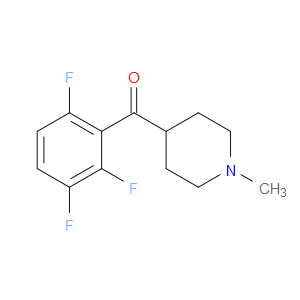 (1-Methyl-4-piperidinyl)(2,3,6-trifluorophenyl)methanone