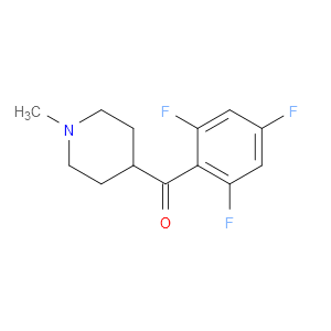 (1-Methyl-4-piperidinyl)(2,4,6-trifluorophenyl)methanone