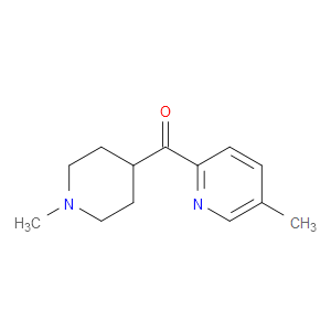 (1-Methyl-4-piperidinyl)(5-methyl-2-pyridinyl)methanone