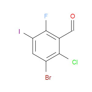 3-bromo-2-chloro-6-fluoro-5-iodobenzaldehyde